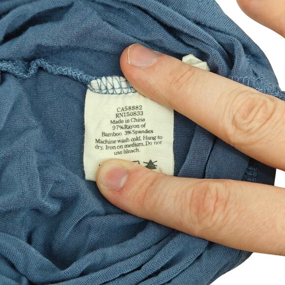 Kyte Baby Matching Bodysuit & Drool Square Slate Blue 0-3 Months Unisex - Picture 4 of 7